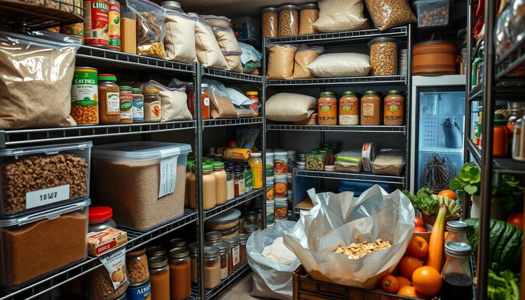 food stockpile management